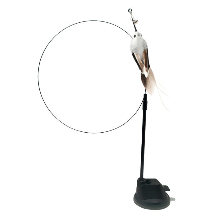Epoxy Sucker Long Rod Funny Cat Stick Cat Toy, Color: