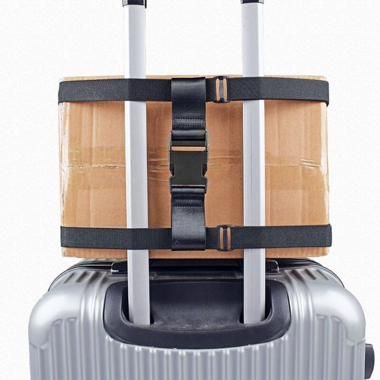 Multifunctional Luggage Cross Elastic Strap(Black)