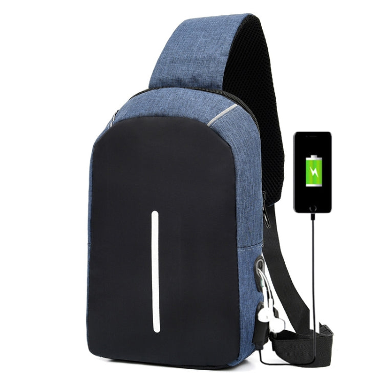 USB Charging Outdoor Leisure Multifunctional Chest Bag
