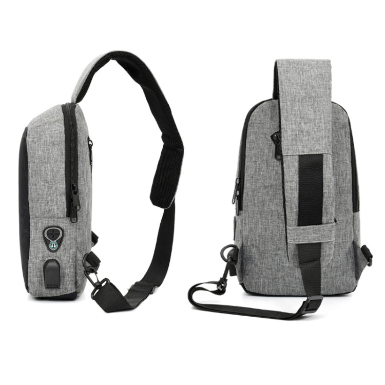 USB Charging Outdoor Leisure Multifunctional Chest Bag