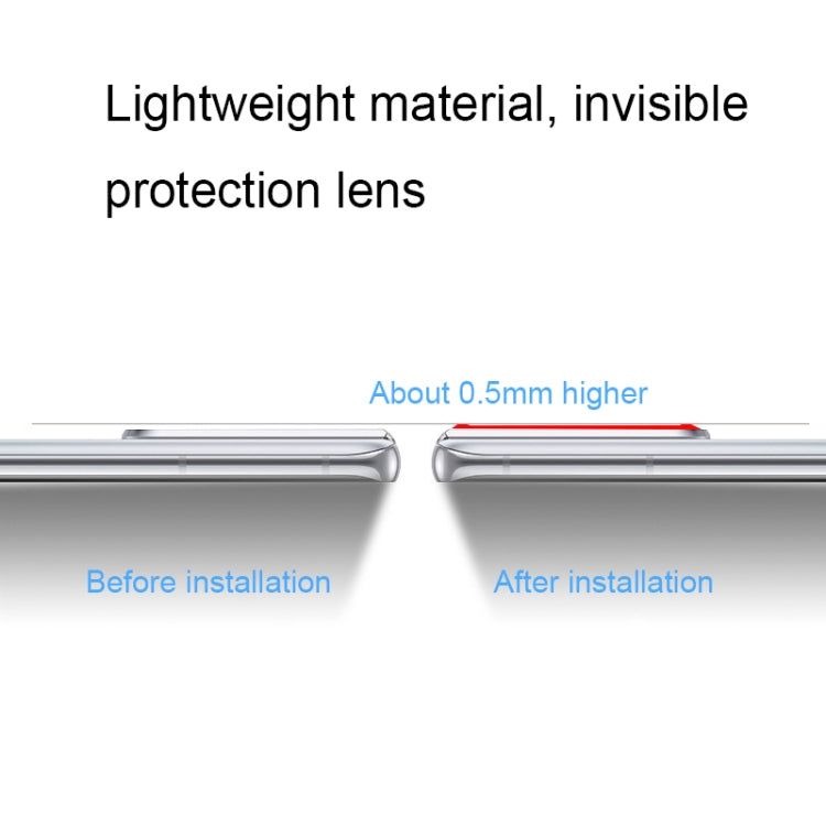 3 PCS Phone Camera Aluminum Alloy Film Rear Camera Protective Film For Samsung Galaxy S21 Plus (Black)