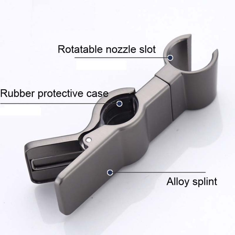 Bath Shower Rod Lifter Bracket Shower Pipe Lift Clamp Electroplating