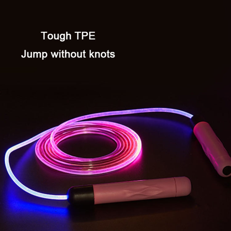 Glowing Skipping Rope Fitness Exercise Student Racing Training