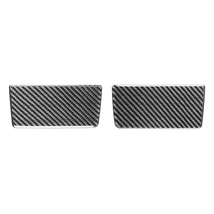 For Chevrolet Corvette C8 2pcs /Set Vanity Mirror Panel Sticker - Black