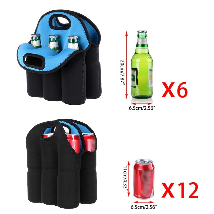 MTP-1050 Diving Material Portable Shock-resistant Beer Protective Cover Cans Beverage Bag