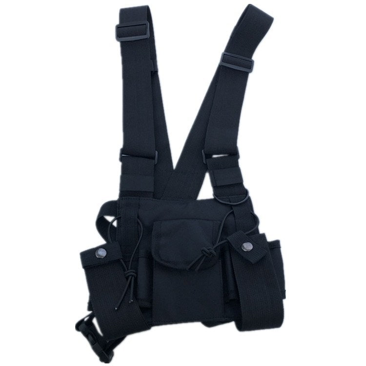 MTP-340 Adjustable Walkie-talkie Call Machine Vest, Size: One Size