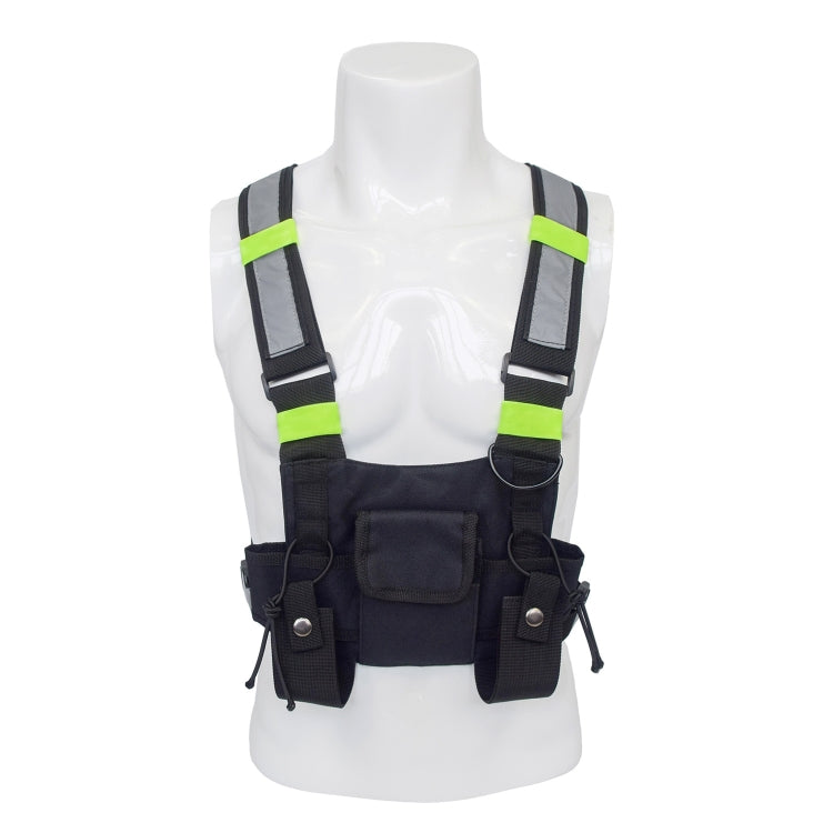 MTP-340 Adjustable Walkie-talkie Call Machine Vest, Size: One Size