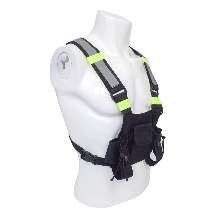 MTP-340 Adjustable Walkie-talkie Call Machine Vest, Size: One Size