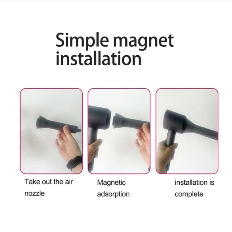 1 PC 30mm Wind Nozzle Curling Nozzle For Dyson Hair Dryer