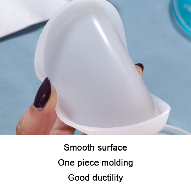 DIY Crystal Epoxy Storage Box Silicone Mould, Specification: Round Coaster DJ-100
