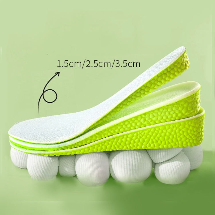 Sports Shock-absorbing Breathable Sweat-absorbing Inner Heightening Insole, Size: