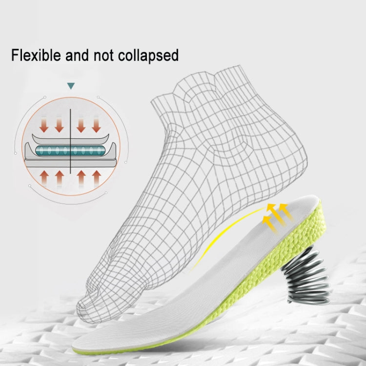Sports Shock-absorbing Breathable Sweat-absorbing Inner Heightening Insole, Size: