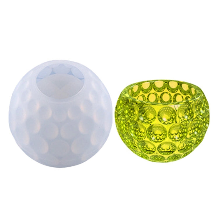 DIY Polka Dot Storage Box Crystal Ashtray Silicone Mold, Specification: DJ-113