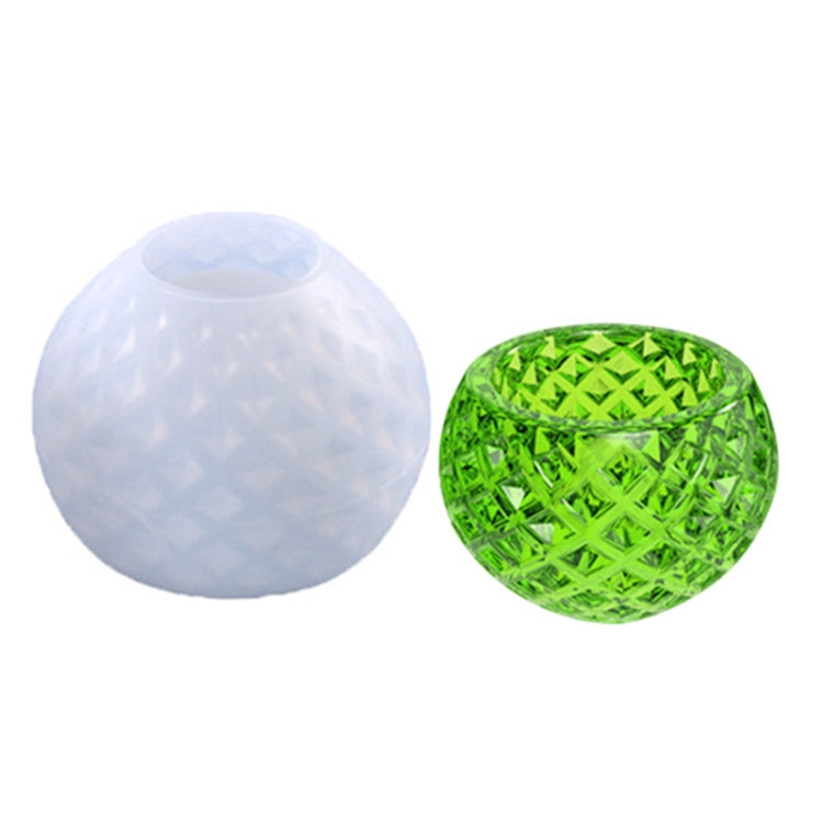 DIY Polka Dot Storage Box Crystal Ashtray Silicone Mold, Specification: DJ-114