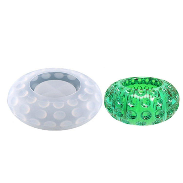 DIY Polka Dot Storage Box Crystal Ashtray Silicone Mold, Specification: DJ-115