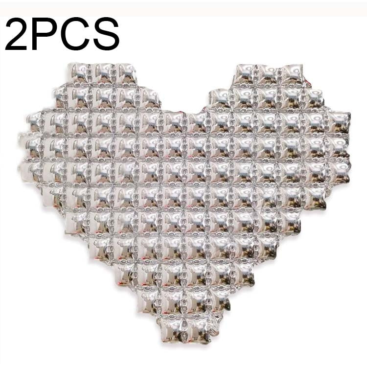 2 PCS Love Shape Background Wall Balloon Confession Wedding Decoration Balloon
