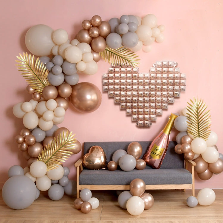 2 PCS Love Shape Background Wall Balloon Confession Wedding Decoration Balloon