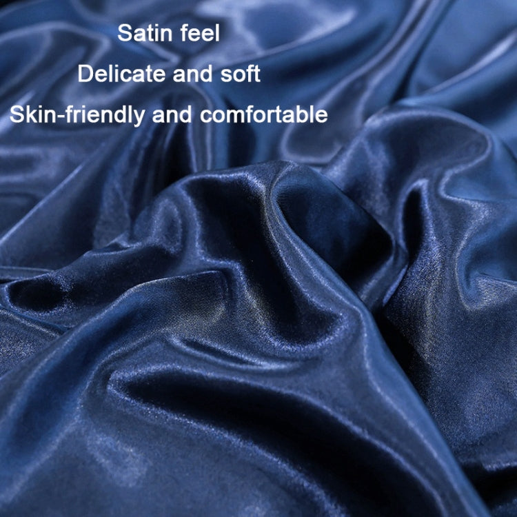 2 Pairs Ice Silk Pillowcase Home Textile Bedding, Size: 50x90cm