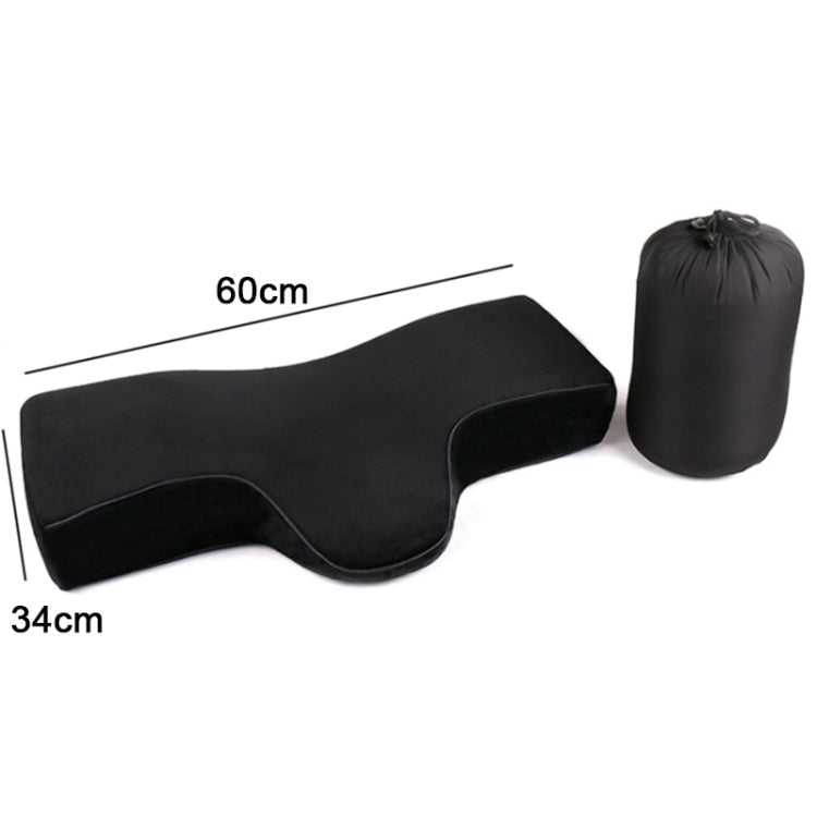 Eyelash Pillow Slow Rebound Memory Foam Pillow, Dimensions: 60x34x12 cm