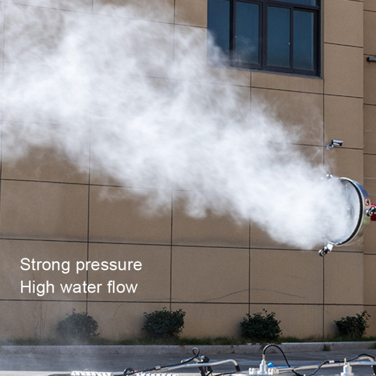 Round Floor Scrubber High Pressure Cleaner, Size: 15 inch Stainless Steel+2 Shots