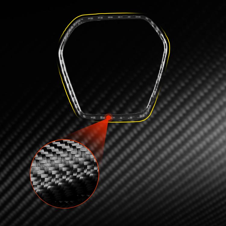 For Chevrolet Corvette C8 Steering Wheel Frame Sticker - Black