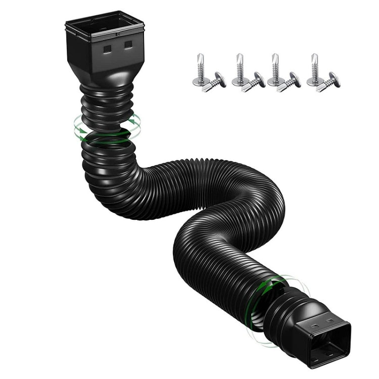 Downspout Extenders Telescoping Rain Gutter Drains