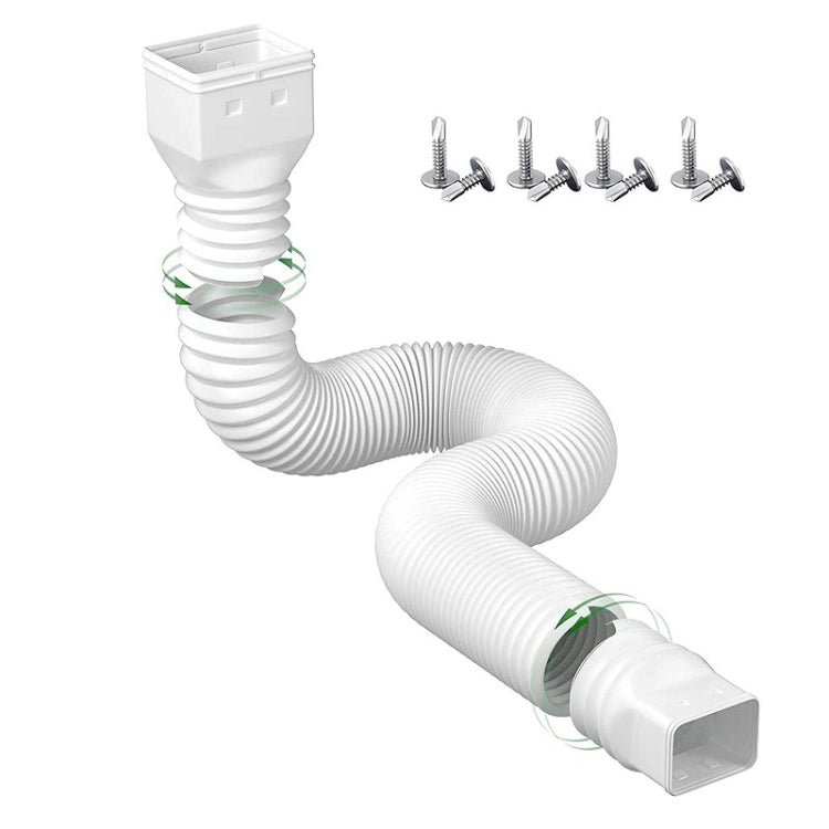 Downspout Extenders Telescoping Rain Gutter Drains