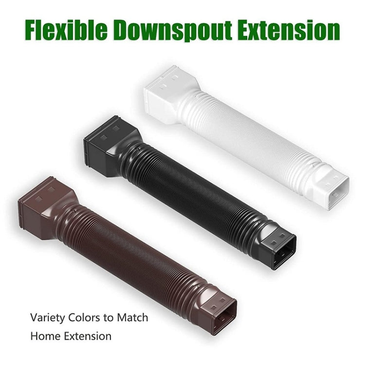 Downspout Extenders Telescoping Rain Gutter Drains