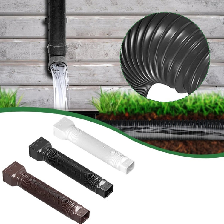 Downspout Extenders Telescoping Rain Gutter Drains