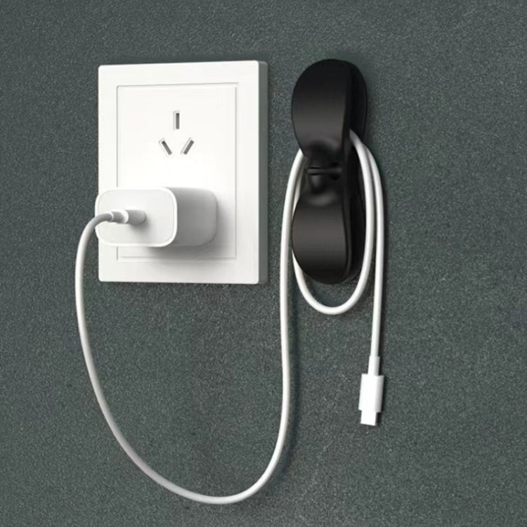 3 PCS Plug Retainer Wire Organizer Storage Hook