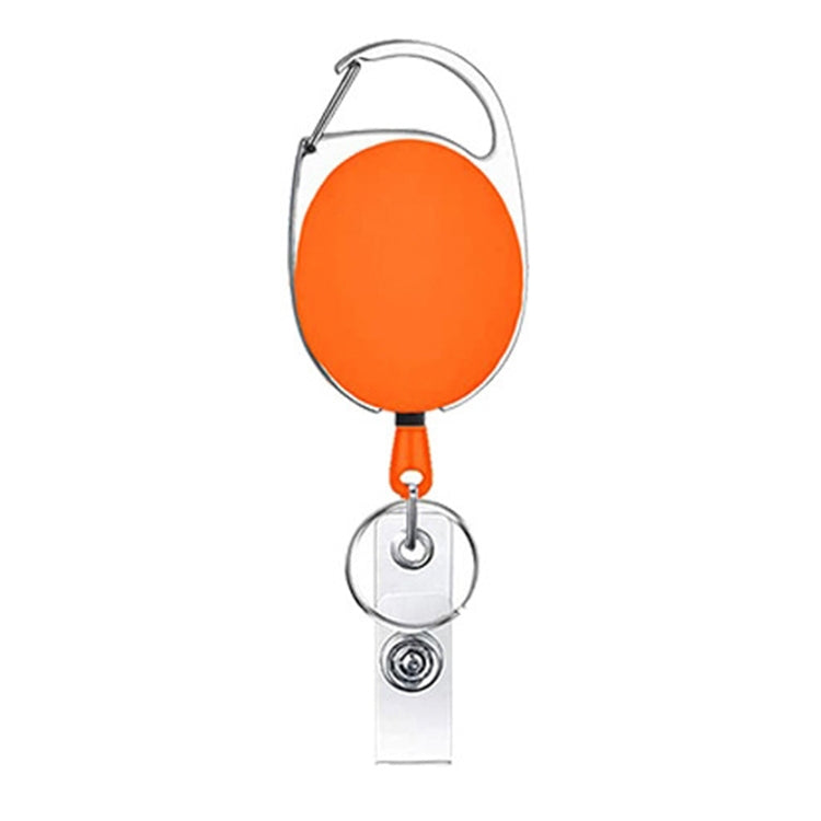 3 PCS 68cm Retractable Pull Badge Reel Zinc Alloy ID Lanyard Name Tag Card Badge Holder