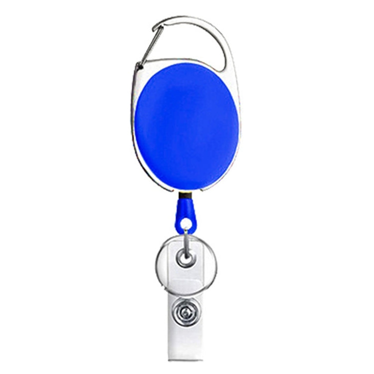 3 PCS 68cm Retractable Pull Badge Reel Zinc Alloy ID Lanyard Name Tag Card Badge Holder