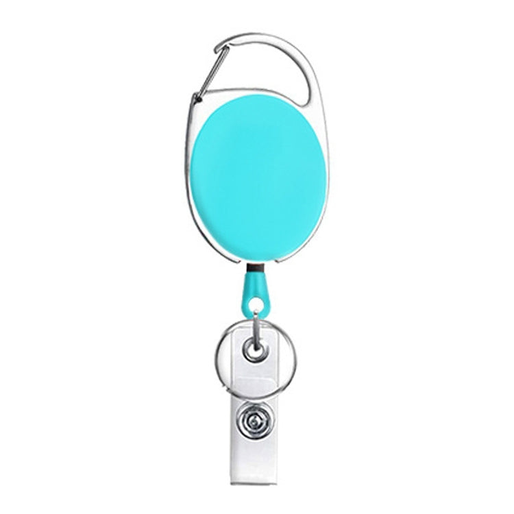 3 PCS 68cm Retractable Pull Badge Reel Zinc Alloy ID Lanyard Name Tag Card Badge Holder