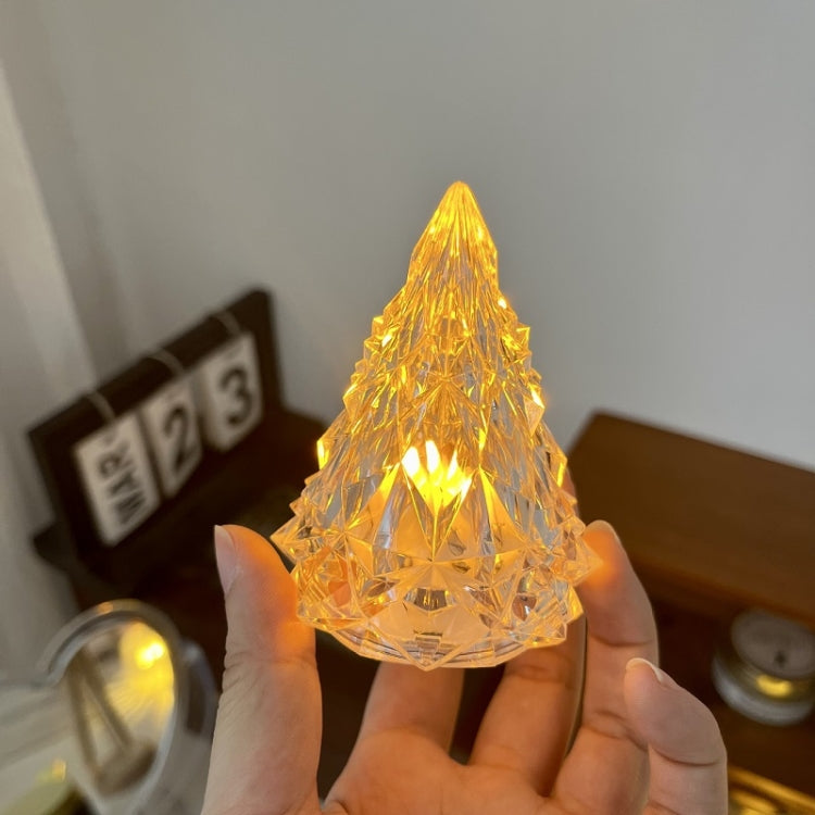 Christmas Tree Crystal Lights Iceberg Night Lights(Warm Light)