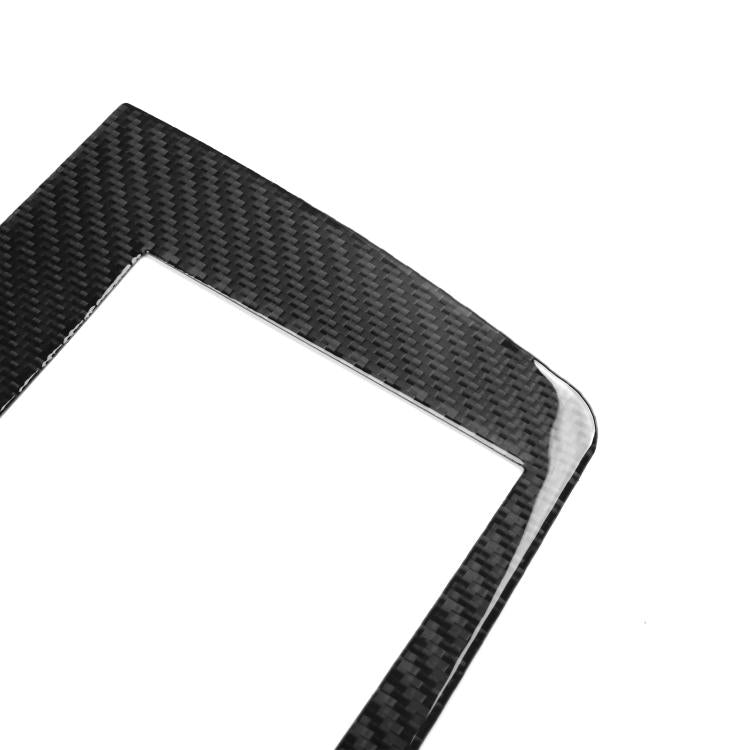 For Chevrolet Corvette C8 Right-Hand Drive Central Control Screen Frame Sticker - Black