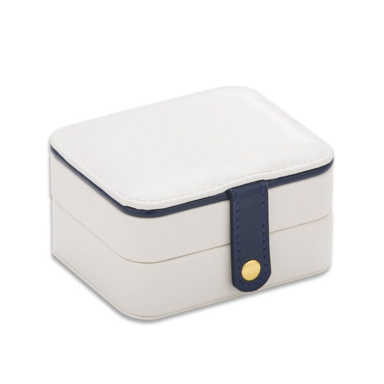 SH688-58 Square Double-Layer PU Earring Storage Jewelry Box