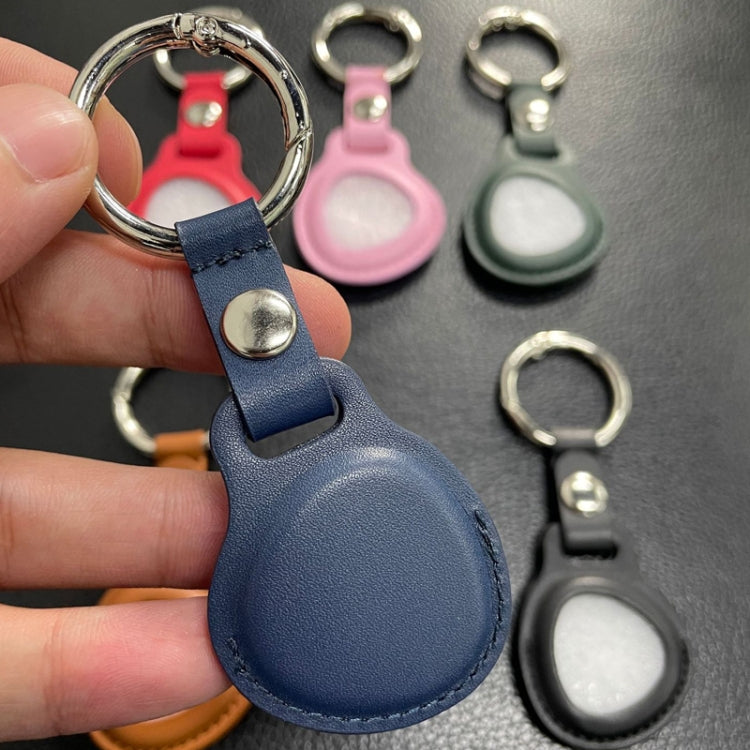 Leather Keychain Protective Sleeve For Huawei Tag GPS Tracker Locator