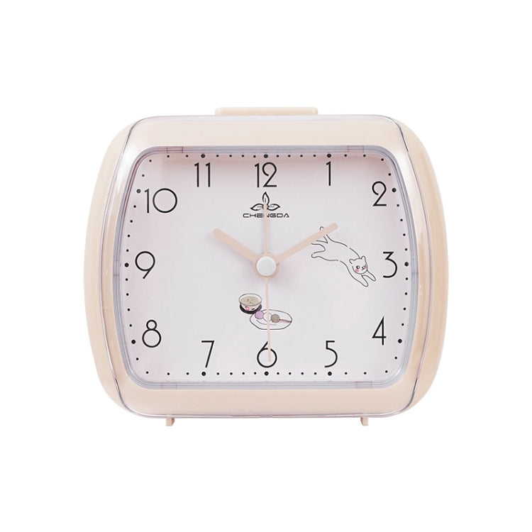 Cute Children Small Alarm Clock Bedside Night Light Clock