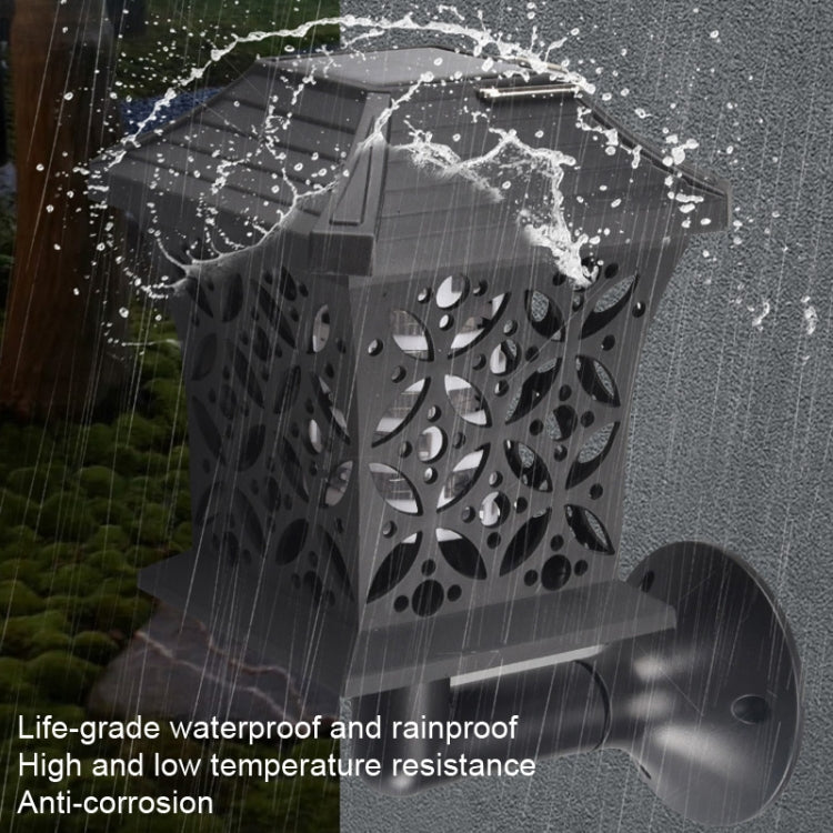 Solar Retro Simulation Flame Lamp Outdoor Suspension Places Inserted Garden Landscape Lamp