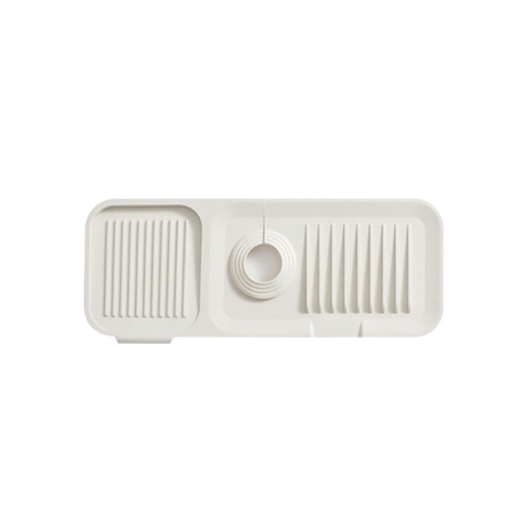 Faucet Silicone Draining Mat Anti-splash Kitchen Sink Non-slip Soap Mat, Size: Large
