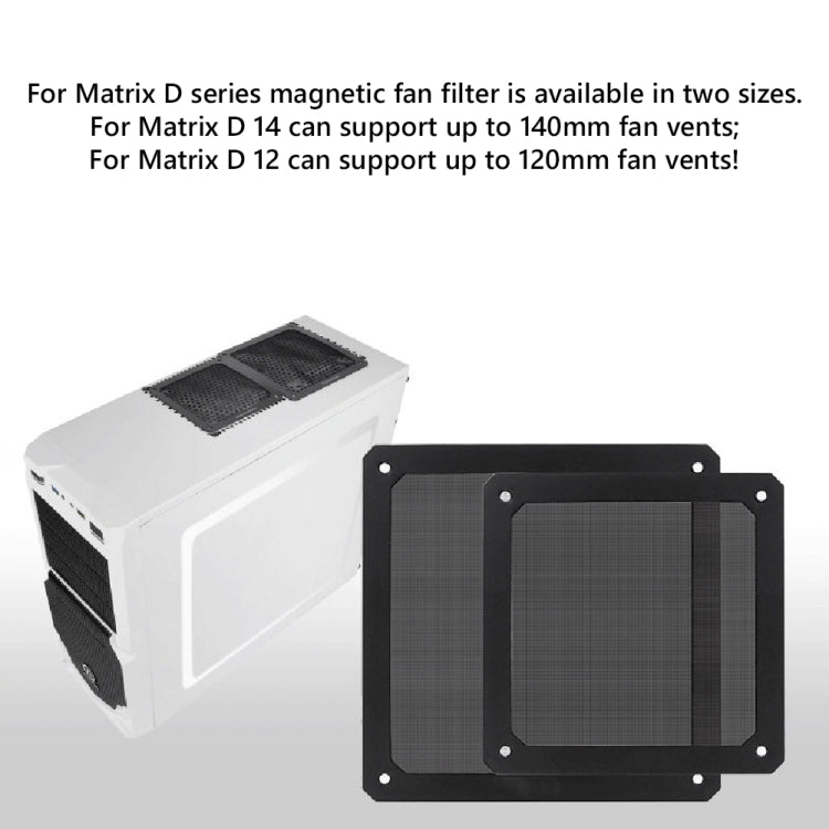 Magnetic Dust-proof Flter For Chassis Air Inlet, Specification: 90x90mm