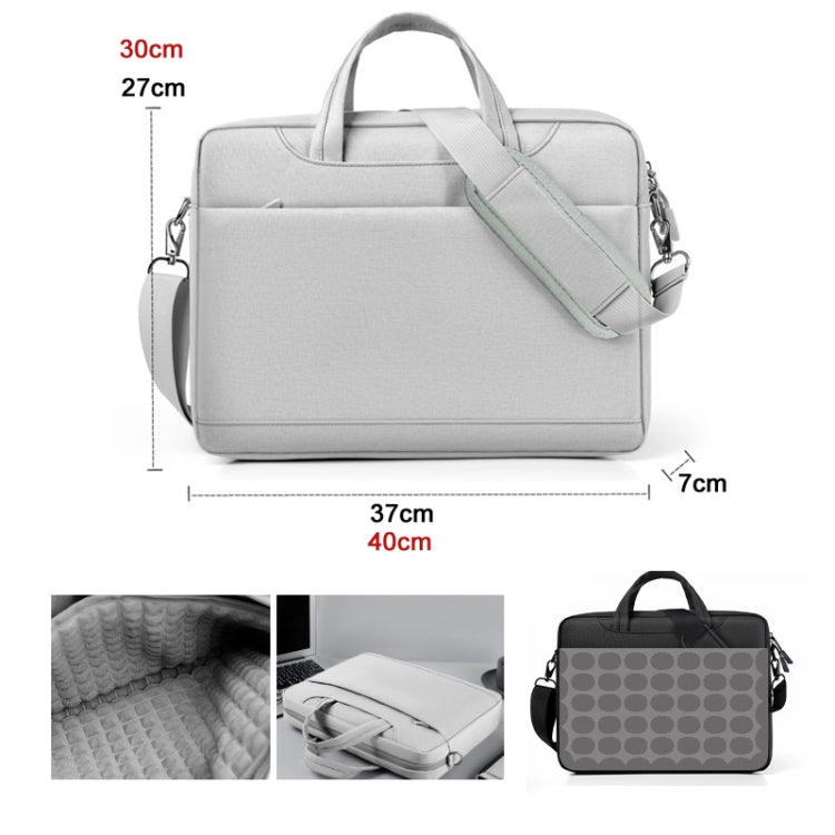 Airbag Thickened Laptop Portable Messenger Bag, Size: 14.1 inches