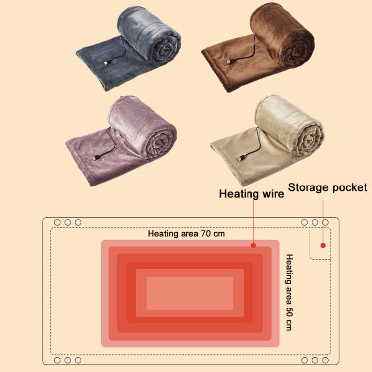 Low Voltage 5V USB Home Portable Small Electric Blanket, Width: 160x80cm