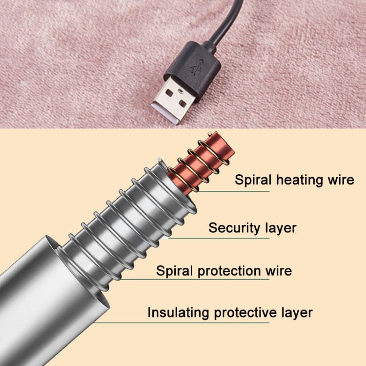 Low Voltage 5V USB Home Portable Small Electric Blanket, Width: 160x80cm