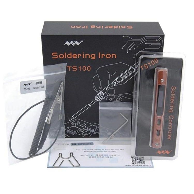 TS100 12/19/24V DC Power High Power Welding Pens, Style: With KU Soldering Iron Tip