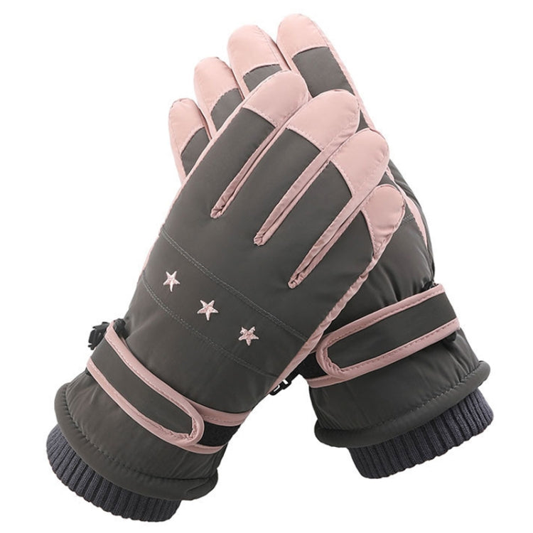 1 Pair WZ-204 Outdoor Warm And Windproof Thickened Cycling Sports Anti-fall Gloves, Size: Free Code