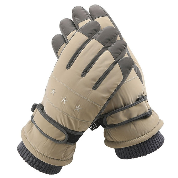 1 Pair WZ-204 Outdoor Warm And Windproof Thickened Cycling Sports Anti-fall Gloves, Size: Free Code