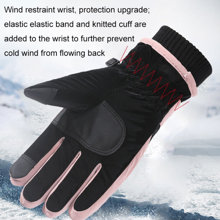 1 Pair WZ-204 Outdoor Warm And Windproof Thickened Cycling Sports Anti-fall Gloves, Size: Free Code