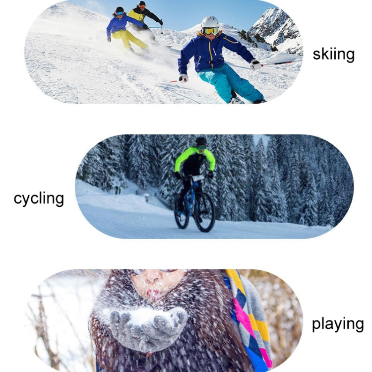 1 Pair WZ-204 Outdoor Warm And Windproof Thickened Cycling Sports Anti-fall Gloves, Size: Free Code