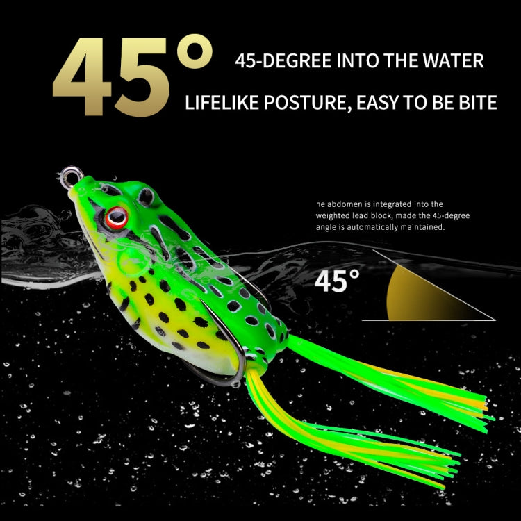 Thunder Frog Road Lure Fake Bait Simulation Soft Bait, Specification: 17.5g 6.5 cm